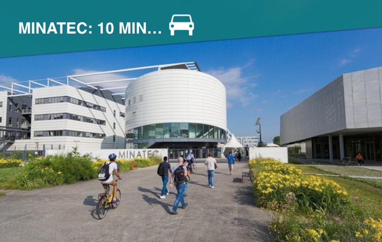 Апартаменты Guest-K Peretto Netfix-Balcon-Free Parking Гренобль Экстерьер фото